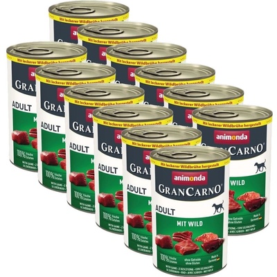 Animonda GranCarno Original Adult дивеч 12 x 400 г