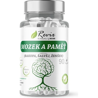 Maxxwin Mozek natural 500 g 90 kapslí