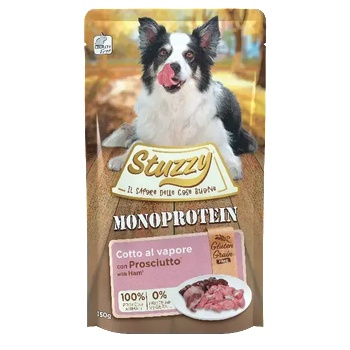 Image 1 of Stuzzy MONOPROTEIN HAM пауч за куче с прошуто 150gr
