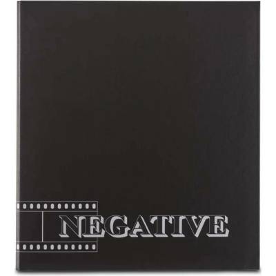 Hama NEGATIVE pořadač s 4 kroužkovou mechanikou, šířka hřbetu 39 mm, černý