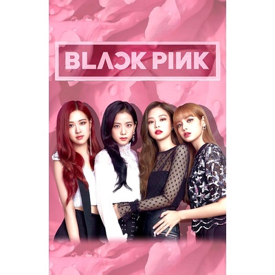 BLACKPINK - Group Pink (vlajka)