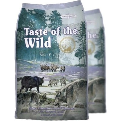 Taste of the Wild Sierra Mountain Canine SET 2 x 12,2 kg