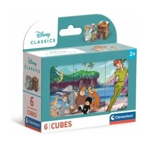 Clementoni Disney Classic cube puzzle 6pcs