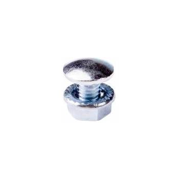 Baks Srubaz mushroom bar + barbed collar cap SGK M6X10 651041 /100pcs, /