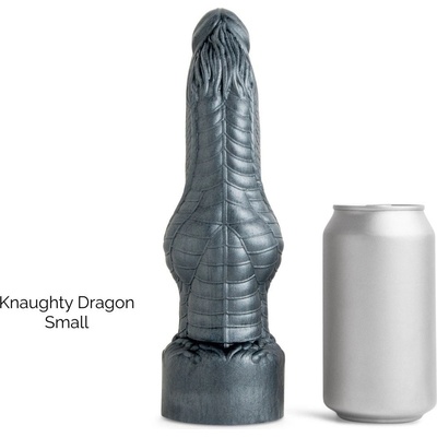 Mr. Hankey’s Toys Knaughty Dragon S prémiové silikónové dildo s Vac-U-Lock 24,1 x 3,6–7 cm