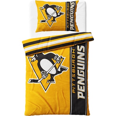 Official Merchandise NHL obliečky Pittsburgh Penguins Belt 140x200 70x90