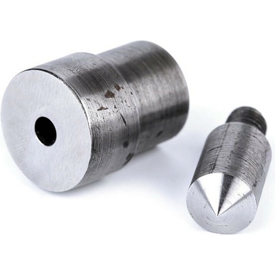 Piston na vysekávání děr pro průchodky Ø5; 7; 8; 10 mm nikl 1 sada