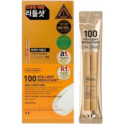 VT Cosmetics Sérum na obličej s vitamínovým komplexem Vita-Light Reedle Shot 100 10 x 2 ml