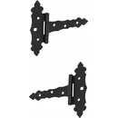 Domax ZOB 100 Ozdobný bránový závěs C 75x35x130x2,0 černý