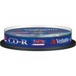 Verbatim 43437 CD-R 700MB/52x/extra protection записваема повърхност/презаписваем компактдиск 10бр. /опаковка (43437)