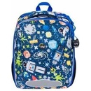 Školské tašky Baagl aktovka Shelly Space Game modrá 23 l
