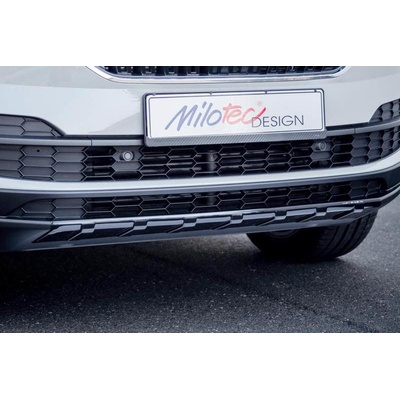 MILOTEC Ochranná lišta predného nárazníka Škoda Karoq 2017 MILOTEC