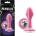 Стъклен разширител, звезден прах, 9, 5см. - Stardust Glam Pink (NSTOYS0812)