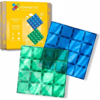 Connetix Rainbow Blue & Green Base Plate 2 ks
