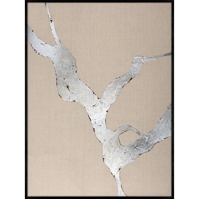 Malerifabrikken Ръчно рисувана картина 90x120 cm Wild Horizon Silver - Malerifabrikken (504-700167-090120-BL1)
