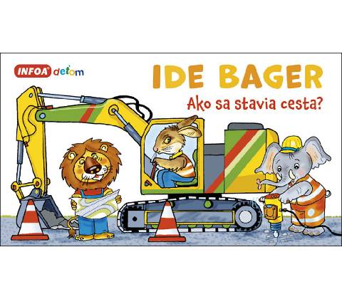 Skládanka - Ide bager