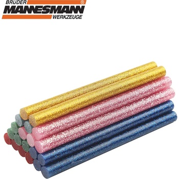 B. mannesmann Резервни цветни лепилни пръчки, 20 броя /m 49312/ (m 49312)