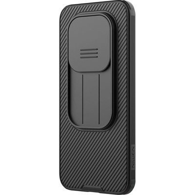 Xiaomi NILLKIN Camshield Pro Калъф за Xiaomi Redmi Note 15 Pro 5G - PC+TPU, Плъзгащо капаче за камера, Черен