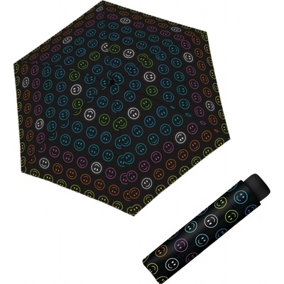 Doppler Mini Light UP Reflective Bright Smile černý