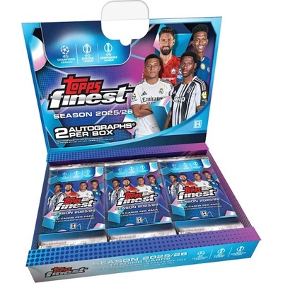 Topps Finest UEFA Club Competitions 2025/2026 Hobby Box