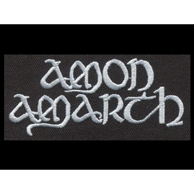 Nášivka AMON AMARTH bw vyšívaná zažehlovací