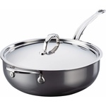 Hestan Culinary Дълбок тиган соте NANOBOND TITANIUM 28 см, 4, 7 л, неръждаема стомана, Hestan (HEST60032)