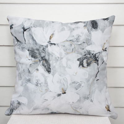 Biante Tamara TMR-006 Designové kvety na sivom 70 x 90 cm