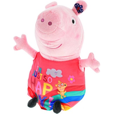 Tomík a Pepina Peppa Pig Červená 30 cm