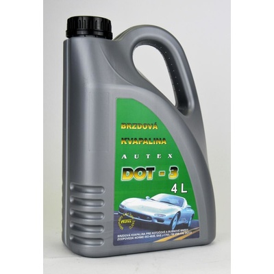 AUTEX Brzdová kvapalina DOT-3 4 l