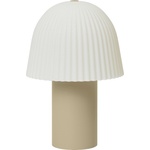 ferm LIVING Безжична настолна лампа Frill 22 см бяло-бежова (1104271028)