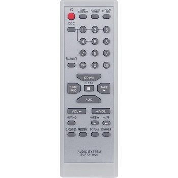 съвместим Panasonic eur7711020 - заместител дистанционно управление (eur7711020)