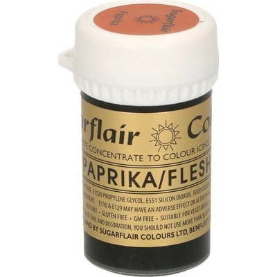 Sugarflair Gélová farebná paprika dužina 25 g