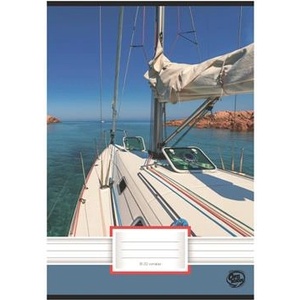 OPTISCHOOL Тетрадка, с телбод, a4, с линии, 32 листа, optischool, a4 „81-32, „Ветроход 27i8132-004 (27i8132-004)