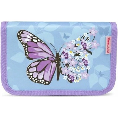 Belmil 2 vyklápěcí chlopně purple blue butterfly