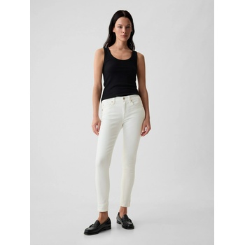 GAP Скини джинси Mid Rise True GAP GAP | Byal | ЖЕНИ | 24REG