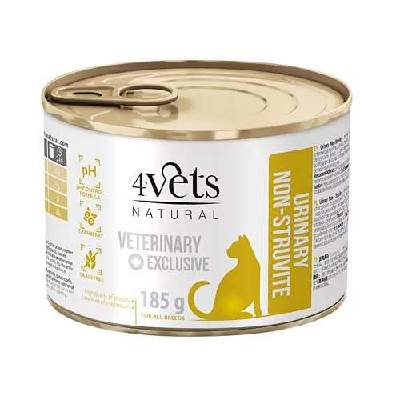 4Vets NATURAL VETERINARY EXCLUSIVE URINARY 185g pre mačky s ochorením močových ciest (4Vets NATURAL VETERINARY EXCLUSIVE URINARY 185g pre mačky s ochorením močových ciest)
