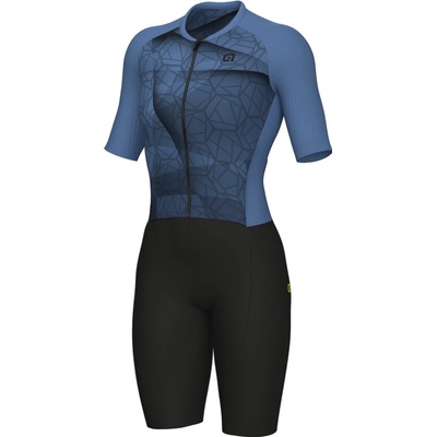 ALÉ BEYOND TRIATHLON modrá/čierna kombinéza dámska