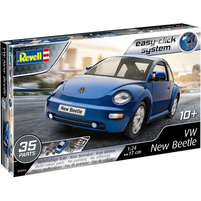 Revell Volkswagen New Beetle EasyClick 07643 1:24