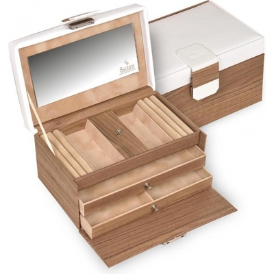 Sacher šperkovnice Eva Nordic hnědá