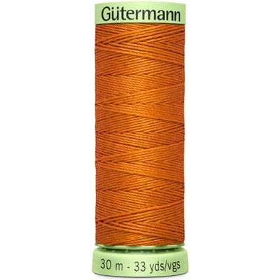 Nit PES Gütermann JEANS - extra silná 30 (30m) barva 982 - hnědá