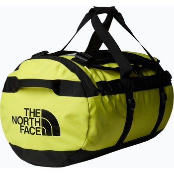 The North Face Пътна чанта The North Face Base Camp Duffel M 71 l sulphur spring green/tnf black