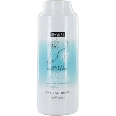 Beauty Formulas antibakteriální pudr na nohy 100 g