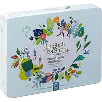 English Tea Shop Wellnes plechová kazeta 36 sáčků