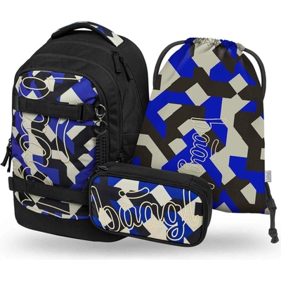 Baagl Skate Max Variety školní set 3 ks, černá