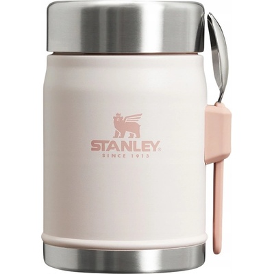 Stanley Termoska na jídlo s příborem CLASSIC Rose Quartz 400 ml