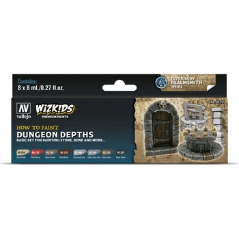 Wizkids Premium set by Vallejo Dungeon Dephts