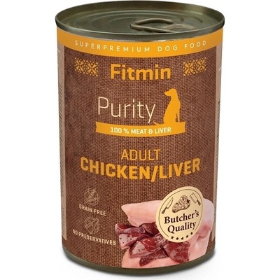 Fitmin Dog Purity Chicken with Liver 400 g