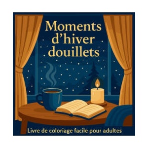 Moments d'hiver douillets - Livre de coloriage facile pour adultes | Chris Martin (ISBN: 9787284635401)