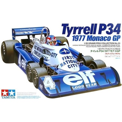 Tamiya Tyrrell P34 1977 Monaco GP 1:20