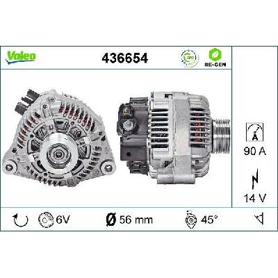 VALEO Generátor 436654